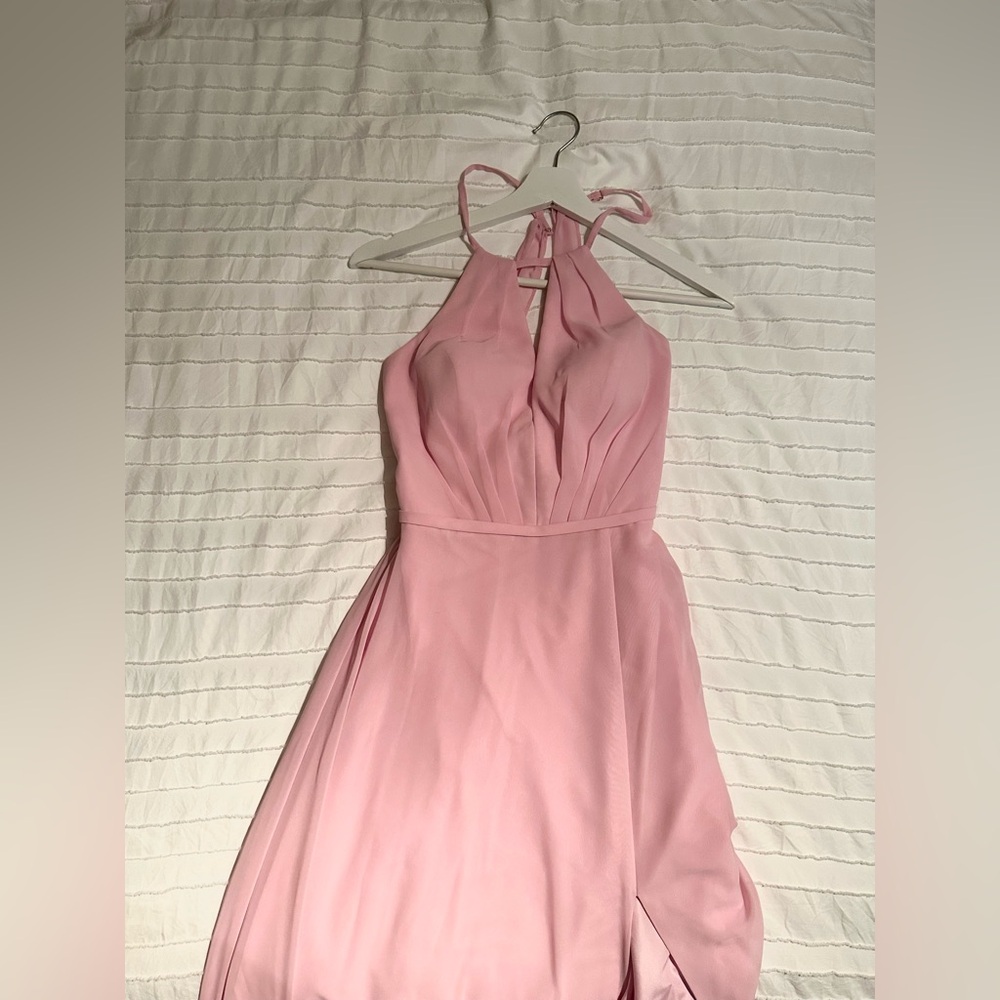 Candy Pink Bridesmaids Dress From Azazie
